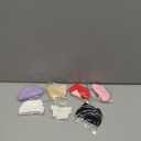 Doll Clothes Set, Soft Knitted Hat & T-Shirt, 6 Pack Multicolor