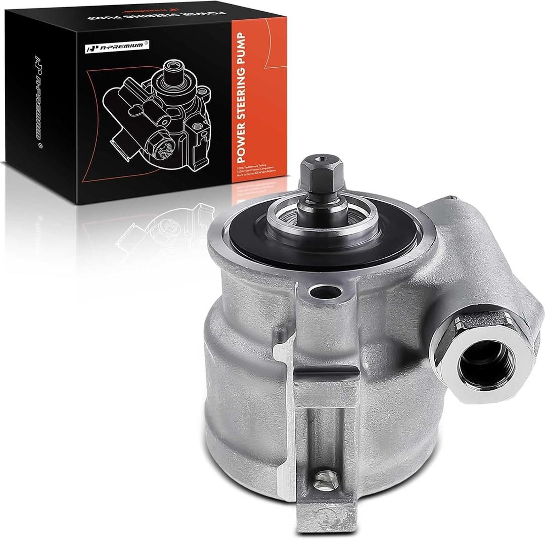 A-Premium Power Steering Pump Compatible with Chevrolet Malibu, Cavalier, Classic & Buick Skylark & Pontiac Sunfire, Grand Am & Saturn L100, L200, L300, LS, LS1, LW1, LW200 & Oldsmobile Achieva, Alero