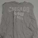 Vintage Chicago Illinois Est 1833 Retro Throwback Souvenir T-Shirt (Small, Grey)