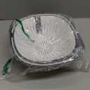 Colander Bowl Set of 2, Nesting Large Capacity Plastic Food Strainer for Pasta, Vegetables and Fruits Washing Draining Basket, Space Saving, BPA Free (Grey)