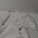 6 Pack 5/10FT Rect White Tablecloths-Reusable Polyester Table Covers – Protect from Spills  