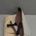 Vailge 2-Seater Heavy Duty Patio Bench Loveseat Cover, 100% Waterproof Outdoor Sofa Cover, Lawn Patio Furniture Covers with Air Vent, Small(Standard), Beige & Brown