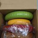 Avocado Saver and Onion Storage Set, 4 Pcs Silicone Fruit Vegetable Anti-oxidation Box,Reusable Fridge Fresh Pod Food Storage,Perfect Lemons Tomato Garlic Containers