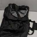 Tactical Gym Bag for Men 55L Sports Duffel Bags 3 in 1 Travel Duffel Bag with Shoe Compartment Waterproof Workout Backpack Carry On Bag for Overnight Weekender Travel Black