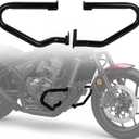 Rebel 1100 Crash Bar with Installation Instruction- PSLER Engine Guard Highway Crash Bars for CMX Rebel 1100 Rebel1100 DCT Rebel 1100T 2021 2022 2023 2024 Motorcycle Falling Protection