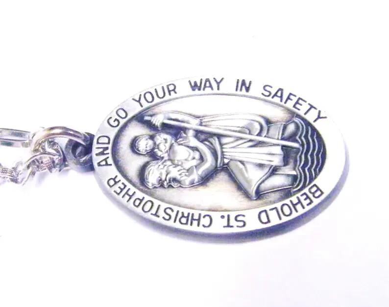 And Go Your Way In Safety Key Chain