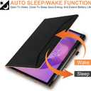 for Lenovo Idea Tab 11 Case with Pen Holder Shockproof Cover for Lenovo Idea Tab TB336FU Case,Black