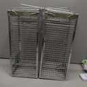 Humane Squirrel Trap - 2 Pack, Rat Trap That Works 12.5"x6.5"x5.5", Small Rodent, Chipmunk Trap Cages | Catch and Release | Reusable and Durable | No Kill Animal Trap | Indoor for Home and Outdoors