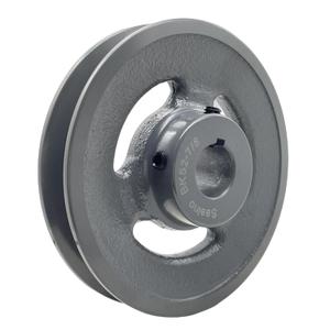BK52-7/8 V Belt Pulley 7/8 inch bore 4.95" OD,V-Belt Sheave Cast Iron for A AX B BX 4L 5L V-Belts,BK5278 Pulley