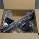 Depuley 42-Inch Ceiling Fans with Lights: Black 3 Blade Flush Mount Low Profile Ceiling Fan for Bedroom - Dimmable Indoor Outdoor Fan with Remote APP Control Ultra Quiet DC Motor Timer