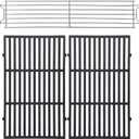 Leship Grill Parts for Weber Spirit I & II 300 Series,Spirit E/S310 E/S320 E/S330 Spirit 700 Genesis 1000-3500 Gold Silver Platinum B/C Gas Grill.Fit for Weber 7638 7641 (17.5" Grates & Warming Rack)