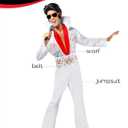 Aloha Elvis Adult Costume (White)