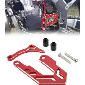 BAOUFF Front Sprocket Guard,CNC Engine Case Saver Cover Protector for Dirt Bike CRF250X 04-17/YZ125 05-25/YZ125X 17-25/CR250R 02-07/CRF450R 08