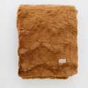 GRACED SOFT LUXURIES Throw Blanket Oversized Softest Warm Elegant Cozy Decorative Thick Faux Fur for Couch, Sofa, Bed, Living Room, Home (XL 60" x 80", Camel)