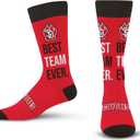 For Bare Feet NCAA Unisex Best Team Ever Crew Sock Ncaa (One Size)