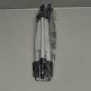 GPX 42 Inch Extending Tripod, Pan and Tilt Head, Carry Pouch, Silver (TPD427S)