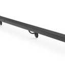 Vezek 14 Ft Aluminum Handrail Stair Rail Metal Railing Grab Bar Kit Staircase Handrails Matte Black