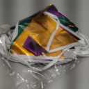 Mardi Gras Party Decorations Purple Green and Gold Metallic Fabric Triangle Pennant Banner Flag Hanging Bunting Garland for Birthday Wedding Baby Shower Bridal Shower Holiday Masquerade Party Supplies