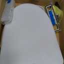 TOTO WASHLET+ S7 Electronic Bidet Toilet Seat with EWATER+ Bowl and Wand Cleaning and Contemporary Lid, Elongated, Cotton White - SW4726AT40#01