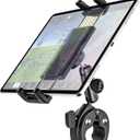 Dosvsi Tablet Yoke Mount, iPad Yoke Clamp Mount for Aircraft, 360° Adjustable Metal Arm Aviation Trainer Tablet Holder for iPad Pro 13 12.9 11, iPad Air Mini, Galaxy tab, iPhone, 4-13" Device