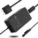 65W Laptop Surface Pro Charger Intended for Microsoft Surface10,9,8,7+,7,6,5,4,3,X, Windows Surface 6,5,4,3,2,1,Studio,Surface Go 3,2,1,Surface Book 3,2,1, Support 44W 36W Laptop 10FT Power Cord