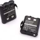 2X 1650mAh Battery PMNN4477AR 1532 Compatible with Motorola Talkabout T200 T210 T260TP T265 T270 T280 T400 T402 T460 T465 T470 T475 T478 T480 T500 T503 T600 T605 T800 T801 T802 Ni-MH 3.6V