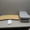 Lap Desk for Adults with Arm Rests,Ergonomic Laptop Pillow Stand for Bed,Couch,Floor,Large Table for Long Hours Work,Eating,Gaming,Reading and Writing,Lap Laptop Desk for College Dorm Room (Gray)