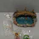 Mood Lab Fairy Garden Fish Pond Kit - Miniature Bridge Set of 6 pcs Fairy Garden Figurines & Accessories - Outdoor or House Decor