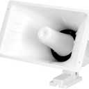 QWORK 50W 8 Ohm PA Horn Speaker  Clear Voice Projection for Warehouse, School & Workshop