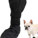 ETIAL Dog Paw Wound Recovery Boot, Breathable Dog Bootie for Injured Paw, Anti-Slip Dog Shoe with Self-Adhesive Strap, Dog Paw Protector for Outdoor Walking & Keep Dogs from Licking Wounds (XL)