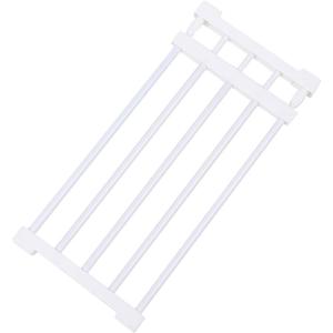 Alipis Expandable Closet Shelf Organizer Nail Divider for Wardrobe Bathroom Kitchen Wide Space-Saving Storage for Home and Dorm