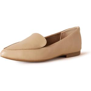 Amazon Essentials Women's Loafer Flat (Beige) US 6.5