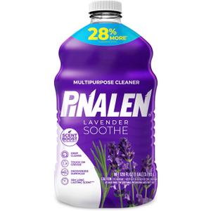 PINALEN Max Aromas Multipurpose Cleaner - Lavender Soothe Scent - 128 fl oz - All Purpose Cleaner for Kitchen, Bathroom, Floors & Surfaces