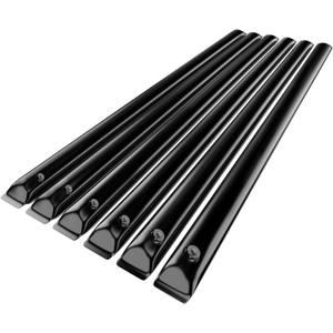 Abimars 0.7mm Thicker Black Winter Water Tube for Swimming Pool Covers, 6 Pack 8 FT Water Weight Bags for Pool Side, Three-Layer Composite Material