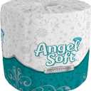 Georgia-Pacific Angel Soft Toilet Paper, 16880, Bulk Case of 80 Rolls, 450 Sheets Per Roll, Individually Wrapped, 2-Ply Soft and Strong Toilet Tissue