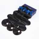 Raw Bundles Human Hair Body Wave, 16 18 20 Inches, Bleachable & Dyeable, No Shedding, No Tangles, 15A Raw Vietnamese Hair Bundles, Multiple Washes Keep Texture Silky Soft, 3X Longer Lifespan