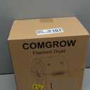 Filament Dryer Box, SH02 Dry Box Filament Sealed Storage Box 3D Printer 2 Spools Holder with PTC Fast Heater, Filament Dehydrator with Touch Screen Compatible with PLA PETG TPU ABS 1.75/2.85mm (Graphite Black)