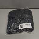 Saodimallsu Womens Button Up Sweaters Fall Chunky Knit Cropped Trendy Crewneck Loose Cardigan with Pockets (Small, Black)