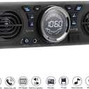 Universal 1 Din 12V in-Dash Car Radio Audio Player Built-in 2 Speaker Stereo FM Support Bluetooth with USB/TF Card Port