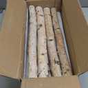 12 Pack Birch Logs for Fireplace Decorative,Birch Wood for DIY Crafts,Natural Birch Log for Decoration,Birch Branches for Fireplace Decor,Firebowl,Fire Pit(Logs:0.7''-1.6'' Dia.x16.5 Length)