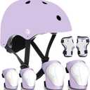 Adjustable Color Gradient Toddler Kids Bike Helmet for 3-5-8-14+Ages Girls Boys.Skateboard Bicycle Toddler Helmet 2-4 Years for Multi-Sports Cycling Scooter Inline Roller Skates Rollerblading