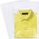 iMailer - 500 Pcs - 10" x 13" Clear Plastic Cellophane Bags - Resealable Self Sealing Cello Poly Bags for Prints, Photos, Documents, Clothing, T-Shirt