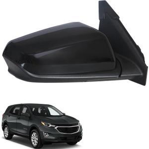 Marretoo for 2018-2024 Chevy Equinox GMC Terrain Passenger Side View Mirror Assembly replacement for Equinox Accessories 5PIN-Heated/Power Glass/Manual Folding Replace# GM1321560