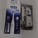 Oral-B iO Series 2 Rechargeable Electric Powered Toothbrush Starter Kit, Pure White with 2 Brush Heads - Automatic Pressure Sensor to Protect Gums - 3 Modes - 2 Min Timer