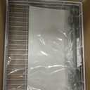 Pull out Cabinet Organizer, 18"W X 21"D, Heavy Duty Smooth Sliding Under Cabinet Shelves for Pots and Pans, Full-Extension Roll out Drawers, Slide out Organization for Home Kitchen Pantry, White