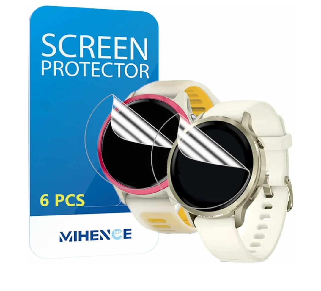 Screen Protector Compatible for Garmin Forerunner 570-42mm / Venu 4-41mm Smartwatch, HD TPU Protective Film (6PCS)