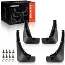 A-Premium Mud Flaps Compatible with Buick Encore 2013-2022 Sport Utility, No Drilling Required Mud Guards with Hardware Accessories, Set of 4 Front and Rear