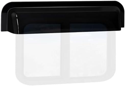 RV Window Rain Deflector & Sun Blade, RV Window Blade Rain Sunroof Deflector Fits 18-21 inch Wide Camper Sliding&Vertical Windows,Deflects Rain and Sun Protection for Camper Van Windows