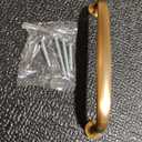 Amerock | Cabinet Pull | Champagne Bronze | 5-1/16 inch (128 mm) Center-to-Center | Renown | 1 Pack | Drawer Pull | Cabinet Handle | Cabinet Hardware