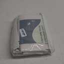 Guken Cream Linen Blackout Curtains 84 Inch Length 2 Panels Set for Living Room Bedroom Back Tab Thermal Insulated 100% Black Out Linen Drapes Room Darkening Window Curtains Ivory Natural